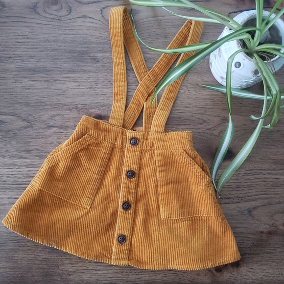 art class Other - Wide Tooth Corduroy Overall Skirt Dress 18M